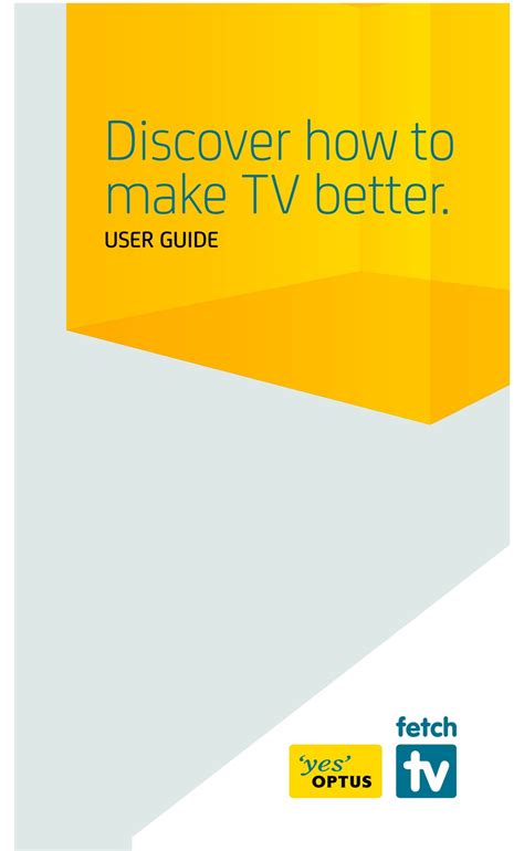 optus set top box manual